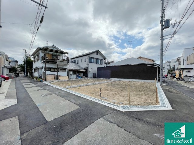 西宮市鳴尾町　第2期　新築一戸建ての外観|周辺は落ち着いた街並みの住宅地！子育てがしやすい住環境です！まだ未完成ですが、現地でしかわからない事もございます。是非一度ご覧ください。