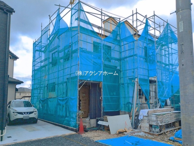 所沢市荒幡・全1棟　新築一戸建　～スカイバルコニー付～の外観|現地写真（2026年5月8日撮影）