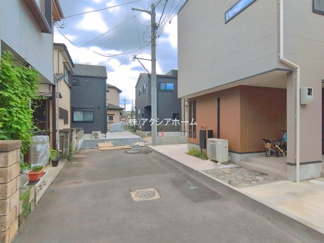 所沢市荒幡・全1棟　新築一戸建　～スカイバルコニー付～の前面道路含む現地写真|現地写真（2026年7月27日撮影）