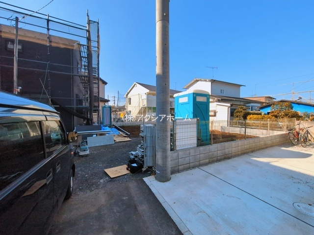 所沢市荒幡・全1棟　新築一戸建　～スカイバルコニー付～の前面道路含む現地写真|現地写真（2026年3月12日撮影）