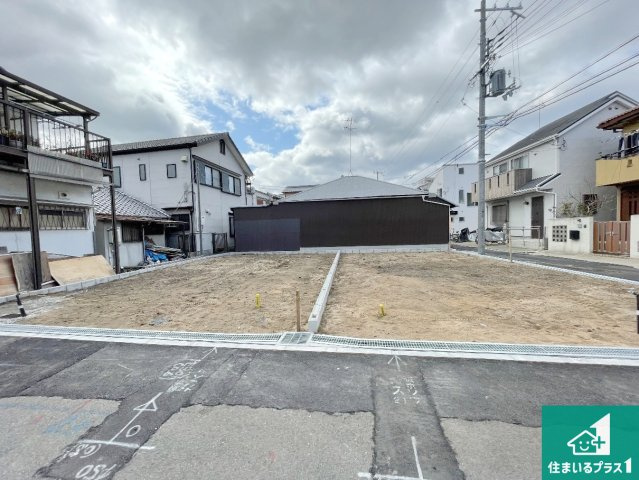 西宮市鳴尾町　第2期　新築一戸建ての外観|周辺は落ち着いた街並みの住宅地！子育てがしやすい住環境です！まだ未完成ですが、現地でしかわからない事もございます。是非一度ご覧ください。