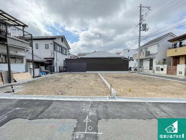 西宮市鳴尾町　第2期　新築一戸建ての外観|周辺は落ち着いた街並みの住宅地！子育てがしやすい住環境です！まだ未完成ですが、現地でしかわからない事もございます。是非一度ご覧ください。