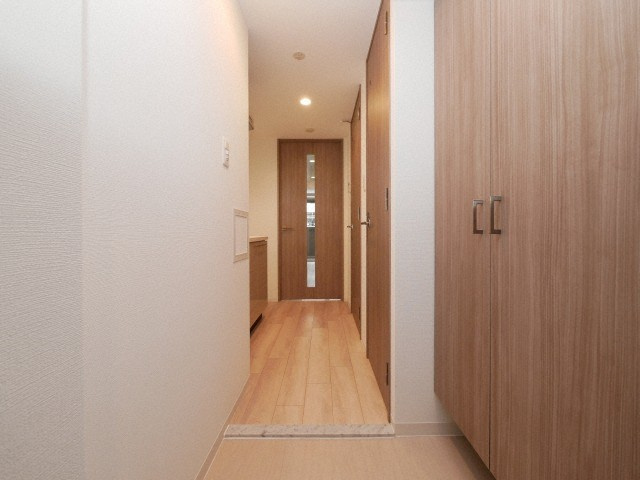 エスリード難波ザ・ファーストの玄関