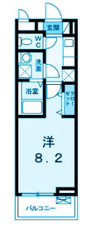 【間取り】 | メゾン　ブランシェ