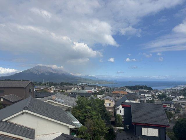 東坂元2丁目　S-pacioの展望|桜島眺望可！お客様の目でぜひ現地にてご覧ください。