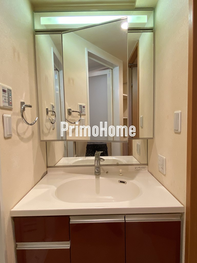 コンフォリア日本橋の洗面所