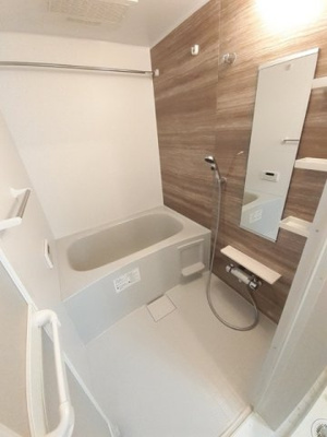 【浴室】 | アクアプラ島田 1K | お風呂で日々の疲れを落としましょう