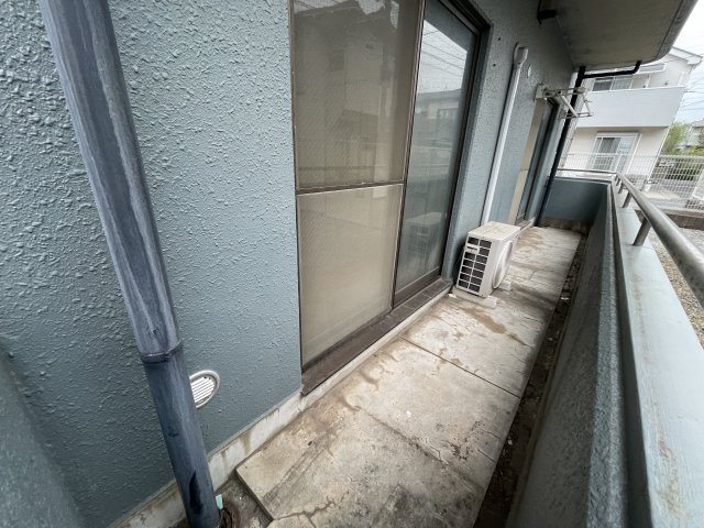 船橋市前原西１丁目の賃貸マンションのバルコニー