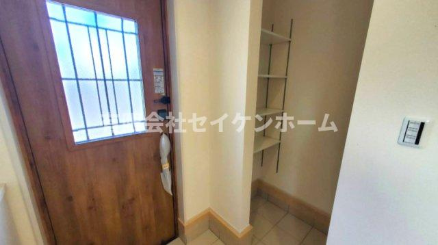 深谷市上柴町東6丁目　新築住宅　第３　①号棟の玄関