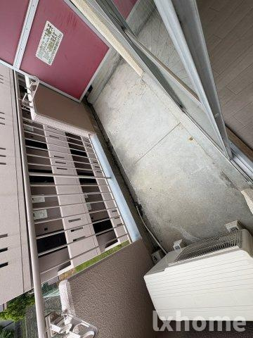 セルフハイム茨木のバルコニー
