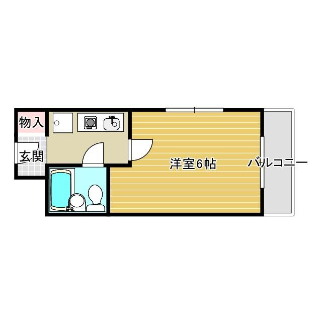 セルフハイム茨木の間取り