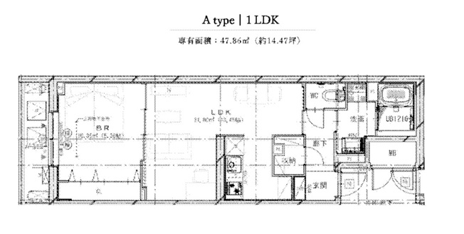 【間取り】 | ＳＯＬＡＳＩＡｒｅｓｉｄｅｎｃｅ大井町