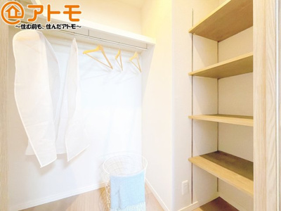 【収納】 | チュリス曲金 | 収納家具を減らせる容量の大きなクローゼット♪
