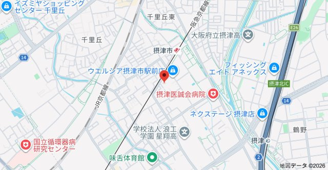 第2ヨシムラコーポの地図