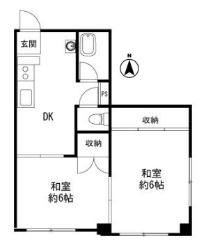 カーサ六甲の間取り