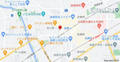 【地図】 | ロジュマン高槻ステーションフロント