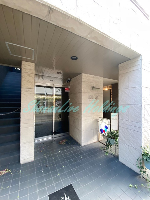 茅ヶ崎市共恵１丁目の賃貸マンションのエントランス