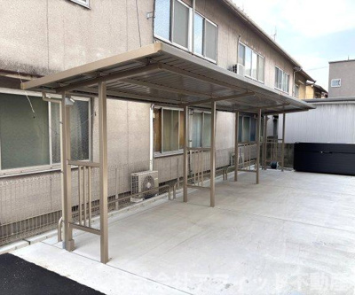 【その他共用部分】 | フレッチェ・ボスコⅧ | 屋根付き駐輪場