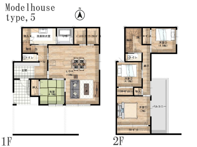【間取り】 | トレステージ梶尾町Ⅳ