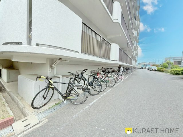 マイプラザ塔南　7階の駐輪場