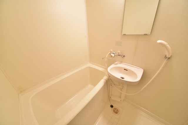 呉セントラルタワーの浴室