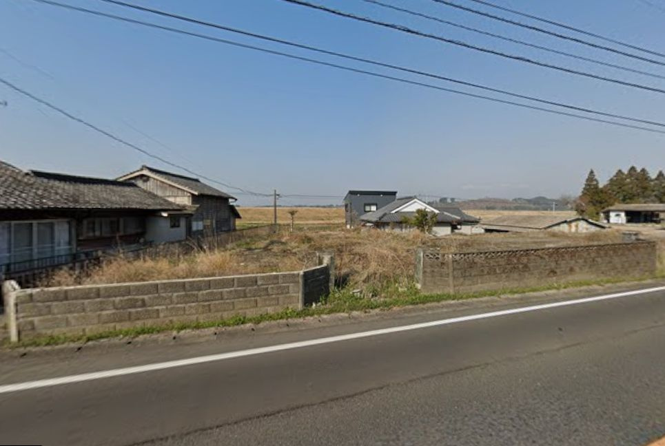 都城市高城町石山の売地の外観
