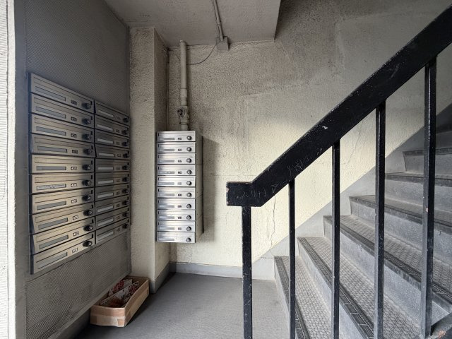 エクセルあびこ東のエントランス