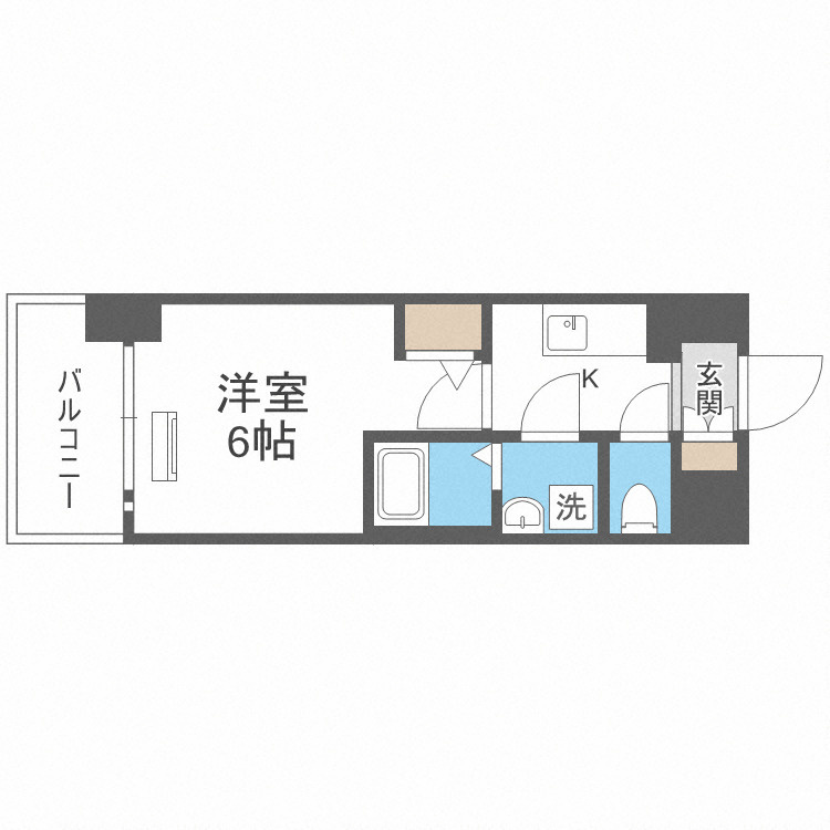 エスリード弁天町クレールの間取り