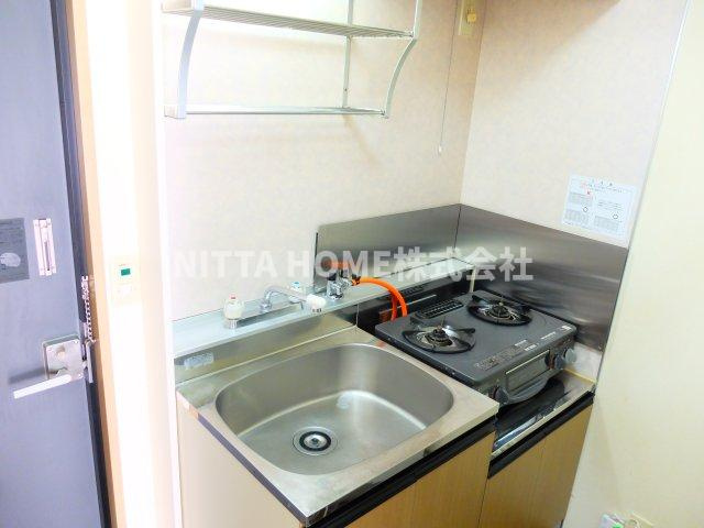アーバンライフ新町のキッチン|ガスコンロ設置タイプ♪