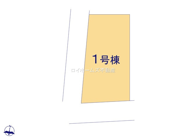 【区画図】 | 一宮市浅井町河田字待396-6『仲介料無料』新築戸建て | 1号棟