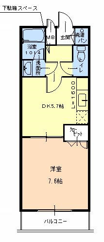【間取り】 | ラパス高倉台Ⅱ番館
