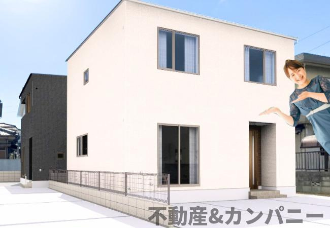 南江戸4丁目の新築住宅①　松山市南江戸4丁目の建売住宅