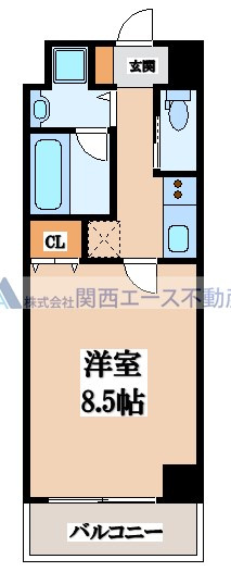 【間取り】 | プレシオ小阪
