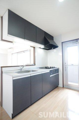 熊本市中央区九品寺６丁目の賃貸マンションのキッチン