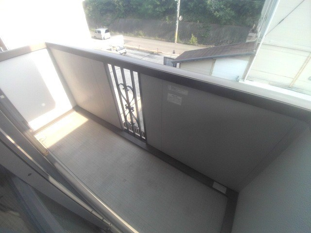 クレールコートのバルコニー