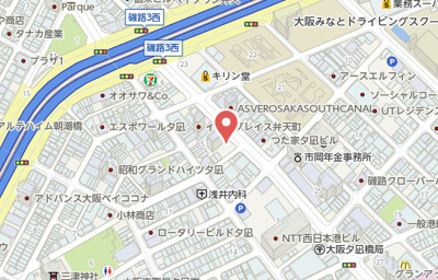 【地図】 | フォーリアライズ弁天町ノビア