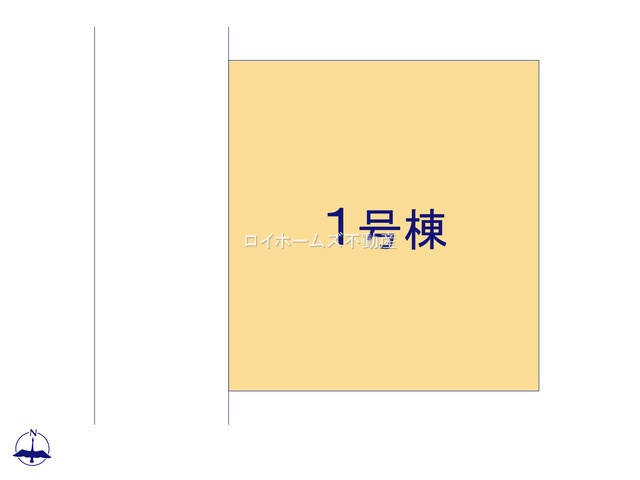 【区画図】 | 名古屋市北区西味鋺３丁目652『仲介料無料』新築戸建て | 1号棟