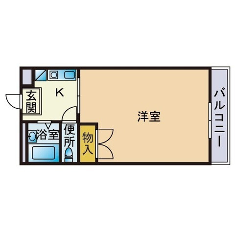 サンホークス横浜の間取り