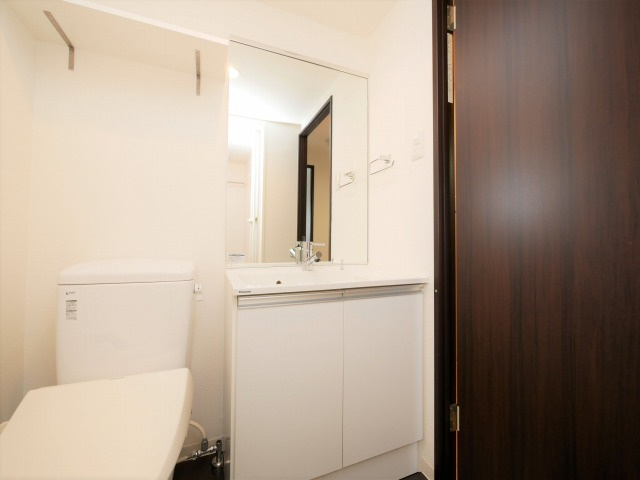 エスリード阿波座シティーウェストⅡの独立洗面台