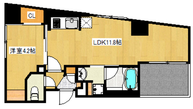 ラフォンテ田端の間取り|間取りです♪