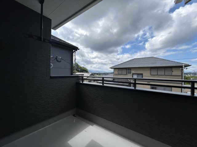 田川市大字伊田12期のバルコニー