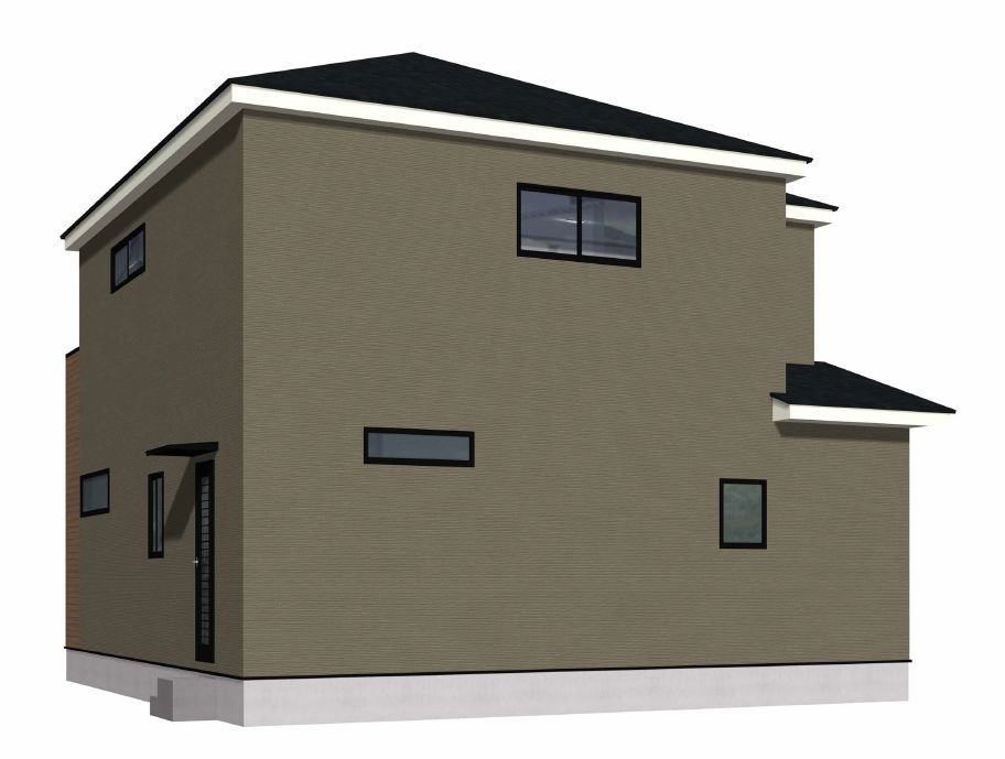 田川市大字伊田12期の外観パース