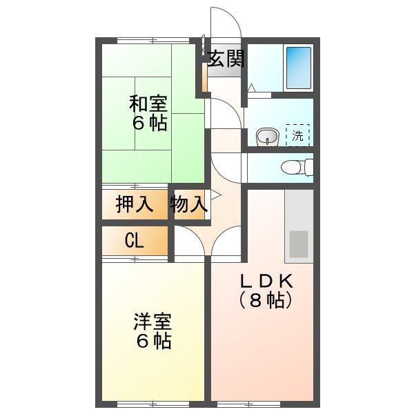 プランドールMITANIの間取り