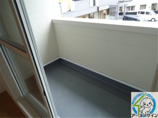 パークハイツのバルコニー|※パース写真