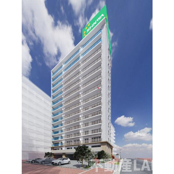 スプランディッドあびこ駅前の外観パース