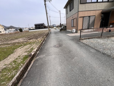 【前面道路含む現地写真】 | 西脇市野村町　土地