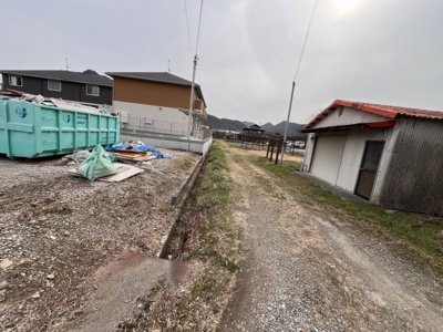 【前面道路含む現地写真】 | 西脇市野村町　土地