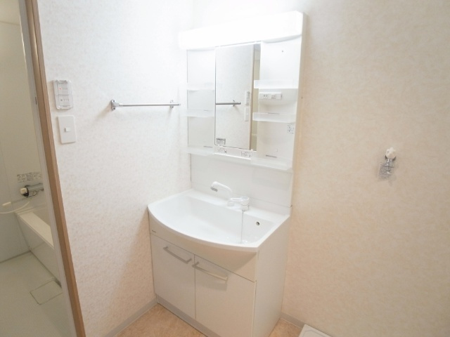 菊池郡菊陽町大字原水の賃貸マンションの独立洗面台