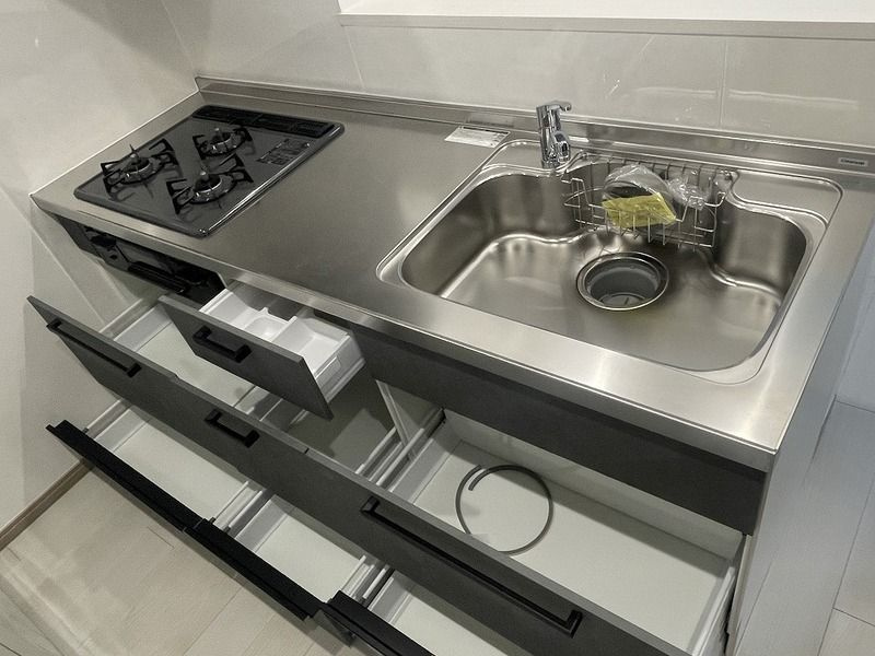 恒陽千石マンションB棟のキッチン|現況優先です