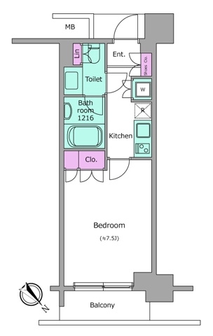 新品家具付きマンション月島12(KaGood東京)